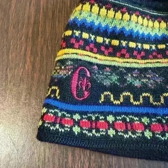 Conte Of Florence Wool Blend Beanie With Adjustable Length Pompom - Picture 4 of 7